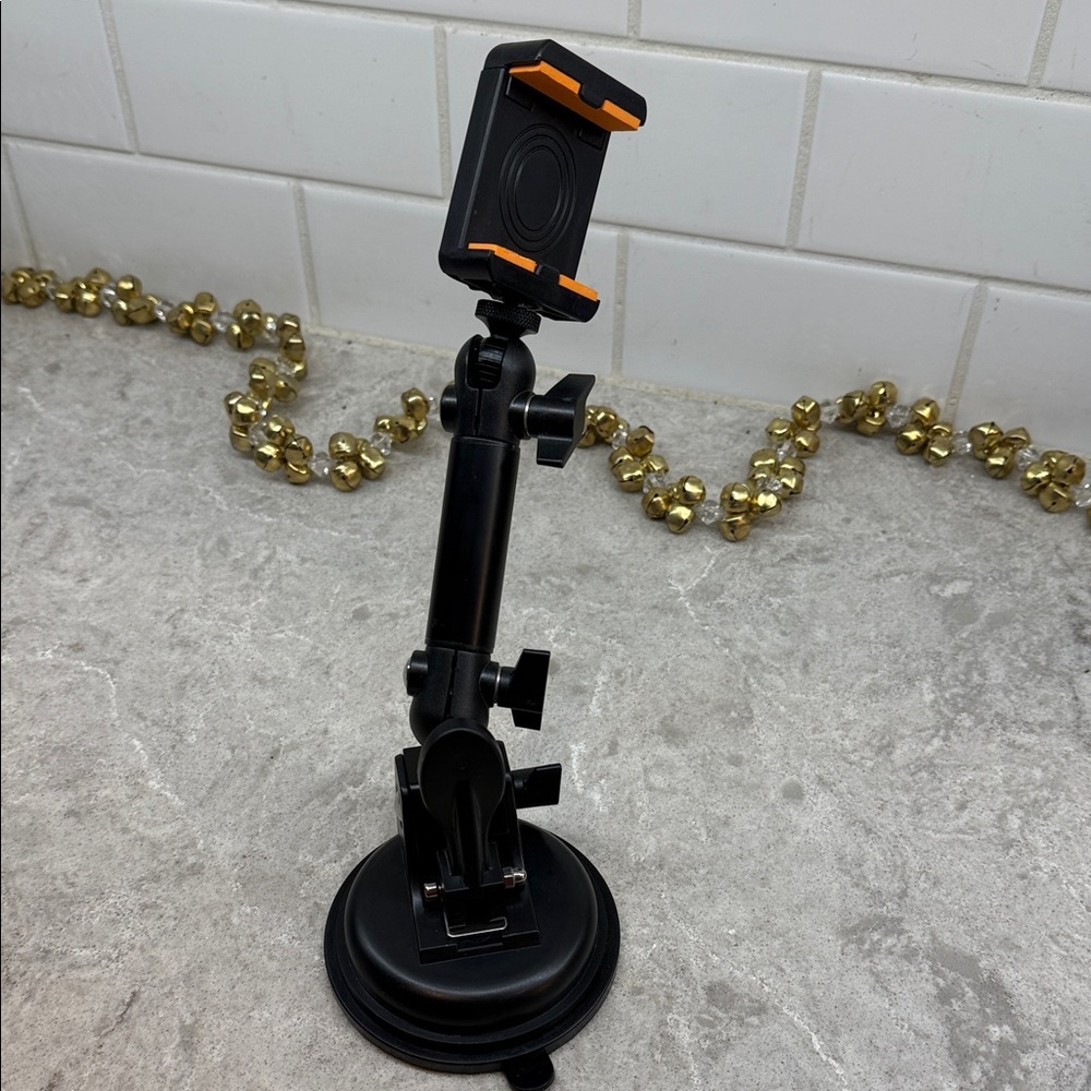 Car Phone Mount - with suction. Like new
